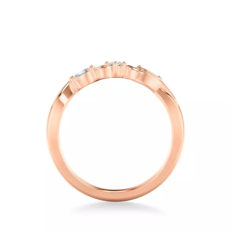 14K Rose Gold Jules Pavé Band