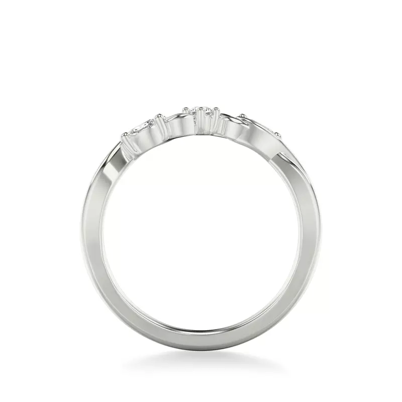 14K White Gold Jules Pavé Band