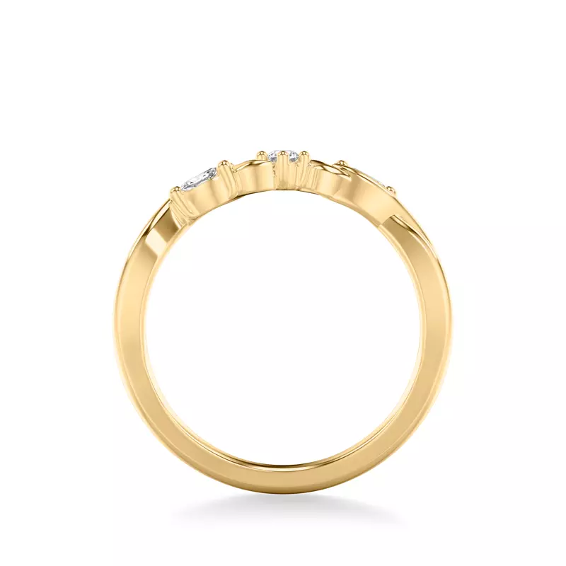 18K Yellow Gold Jules Pavé Band