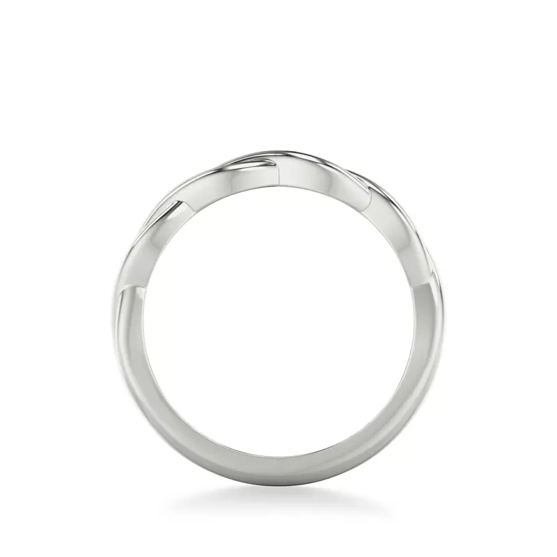 14K White Gold Jolie Twist Band
