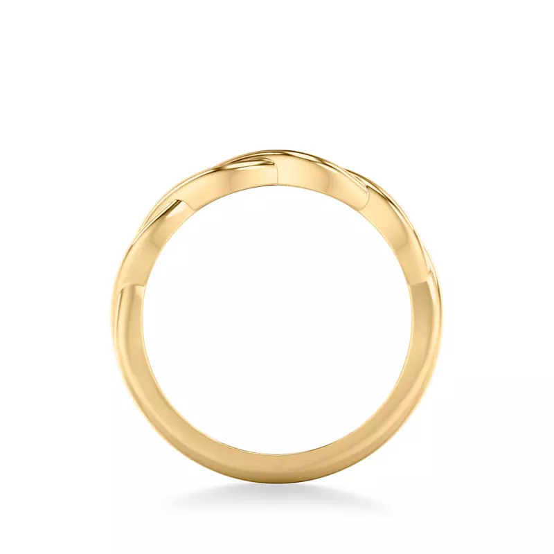 18K Yellow Gold Jolie Twist Band