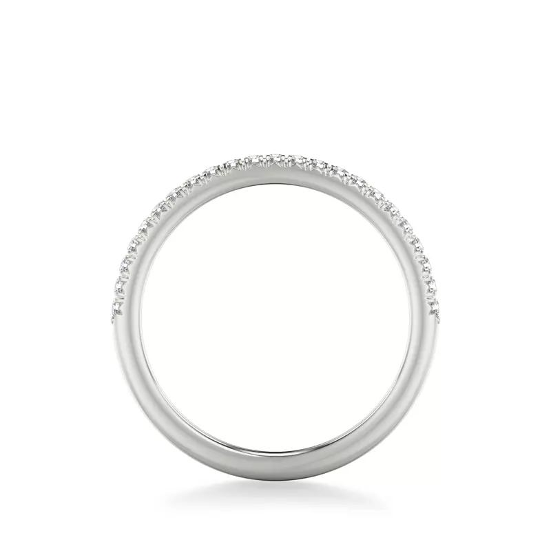 Platinum Imani Pave Diamond Band