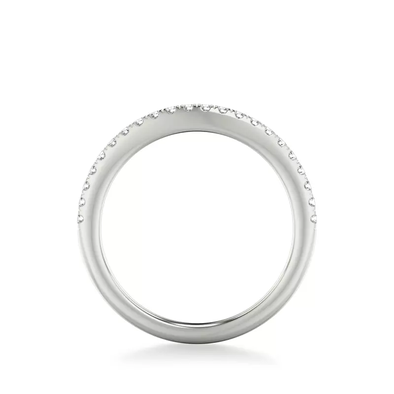 14K White Gold Bryony Diamond Band