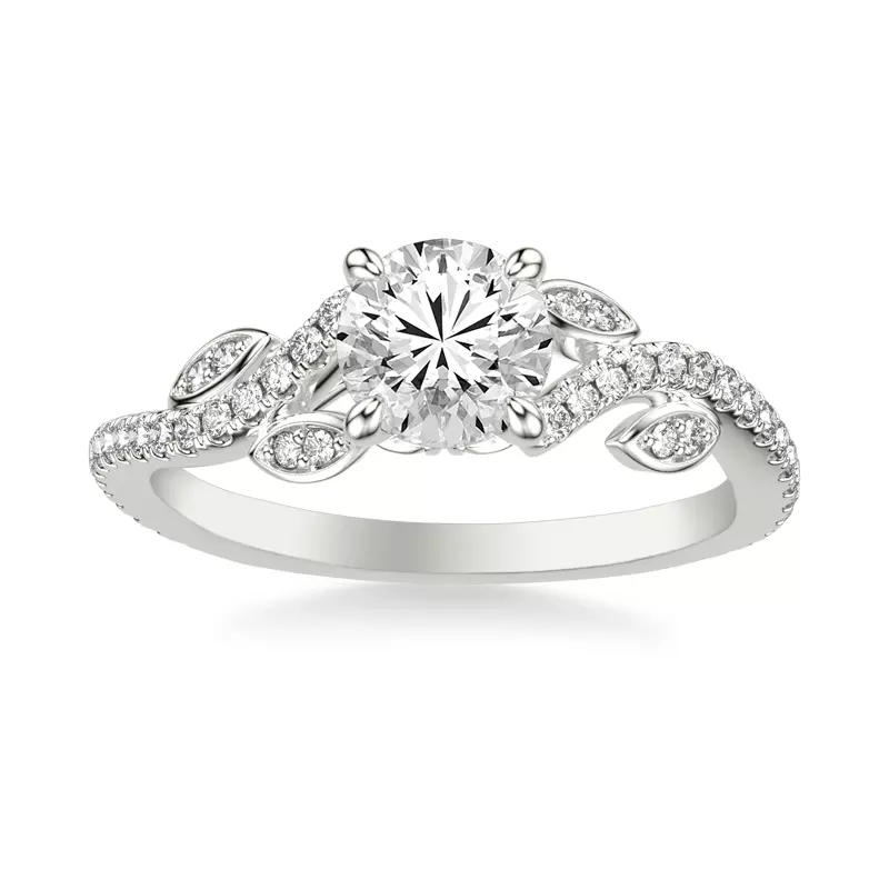 Platinum Amal Engagement Ring