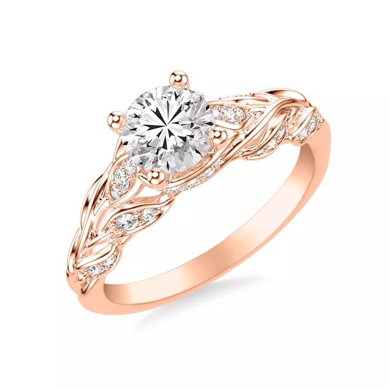 14K Rose Gold Skye Engagement Ring