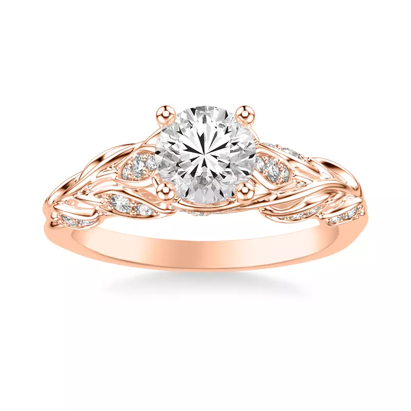 14K Rose Gold Skye Engagement Ring