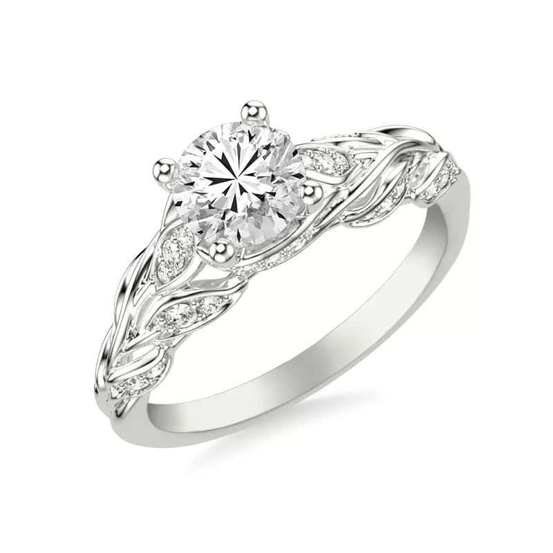 14K White Gold Skye Engagement Ring