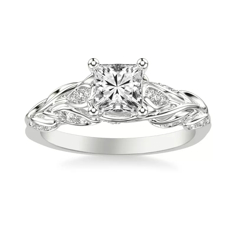 14K White Gold Skye Engagement Ring