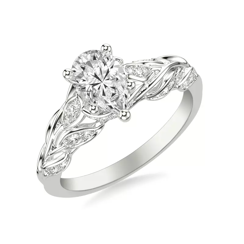 14K White Gold Skye Engagement Ring