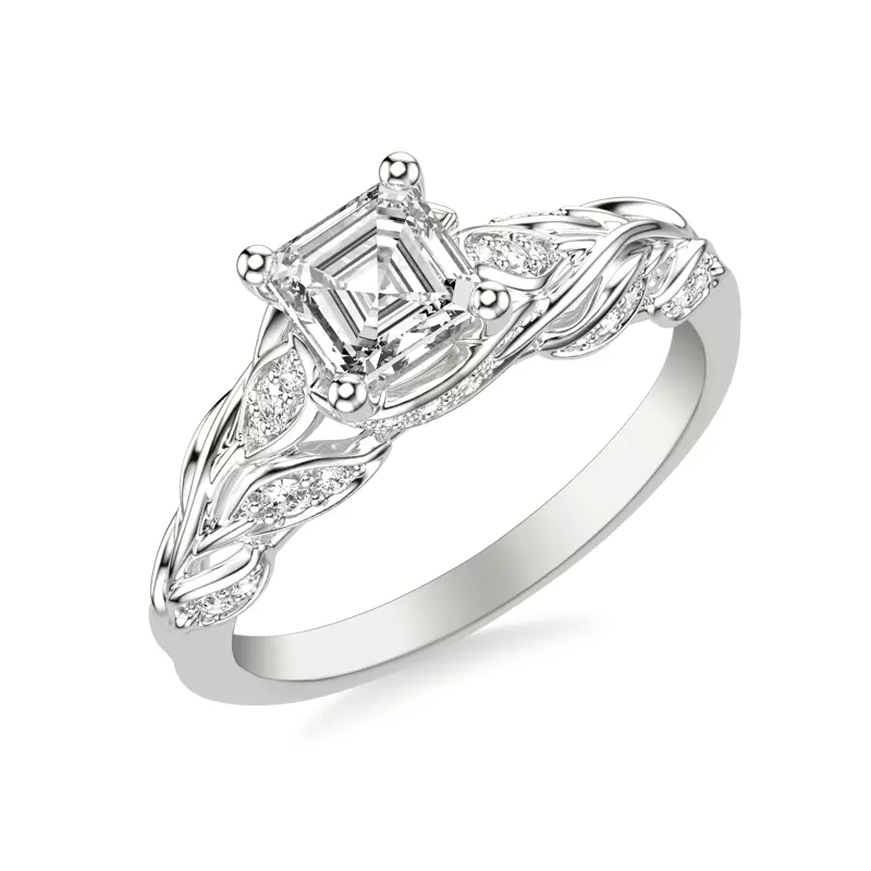 14K White Gold Skye Engagement Ring
