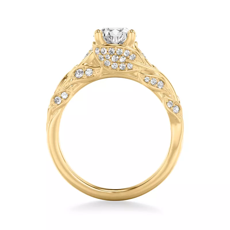 14K Yellow Gold Skye Engagement Ring