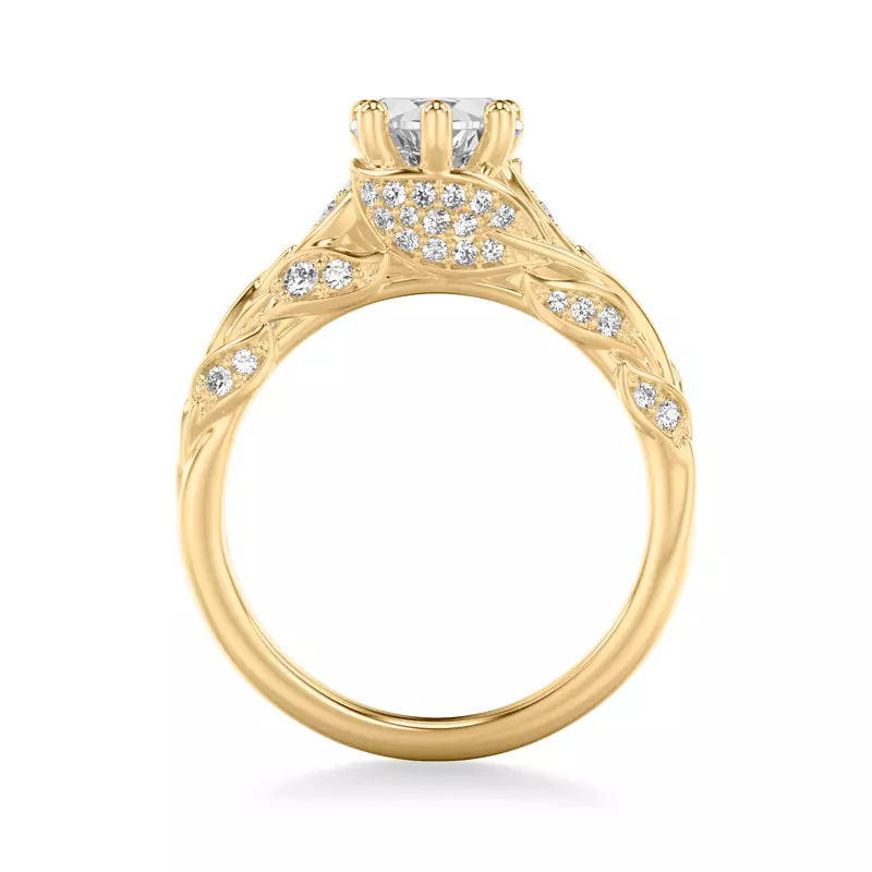 14K Yellow Gold Skye Engagement Ring