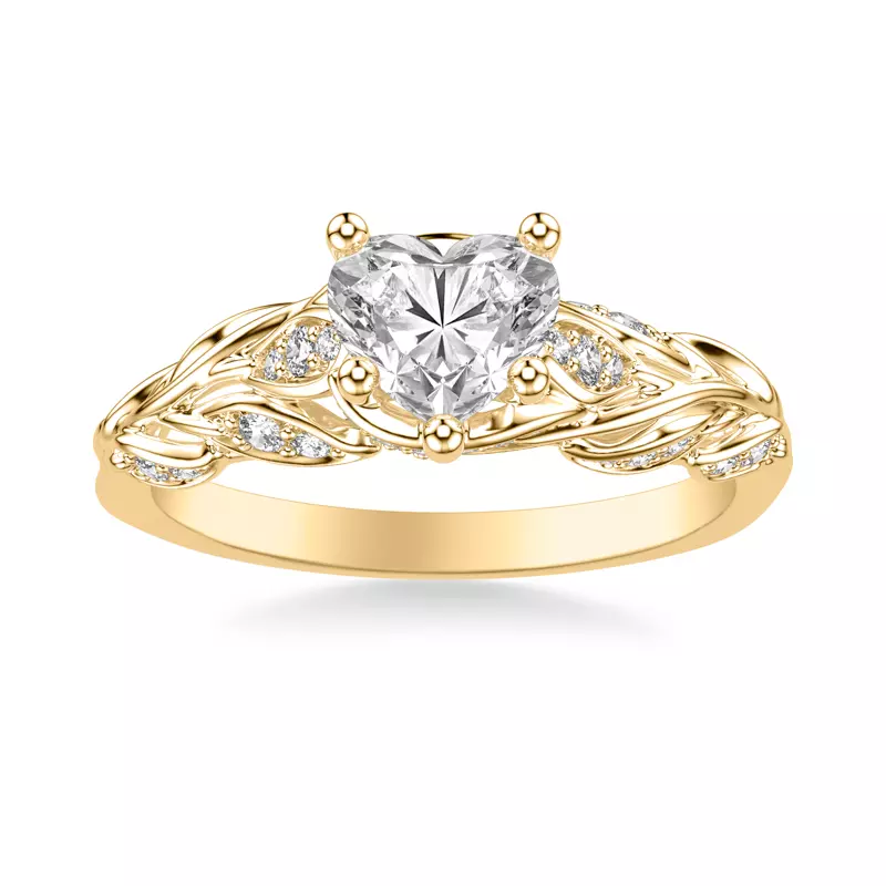 14K Yellow Gold Skye Engagement Ring