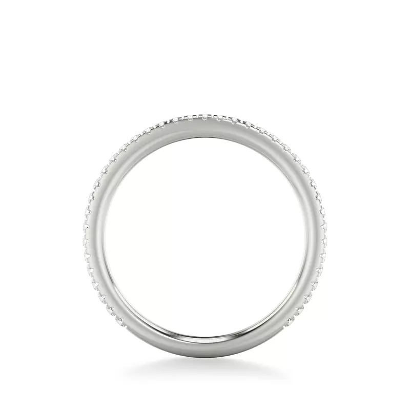 14K White Gold Paloma Pavé Band