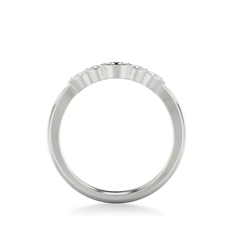 Platinum Cady Diamond Band