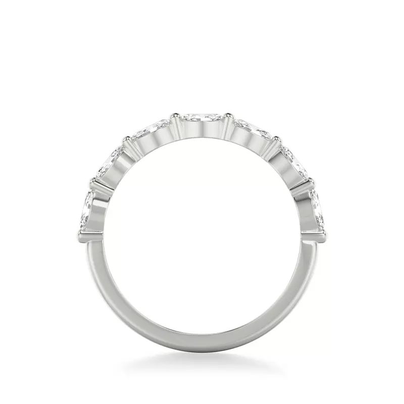 Platinum Marquise Diamond Band (1/2 ct. tw.)