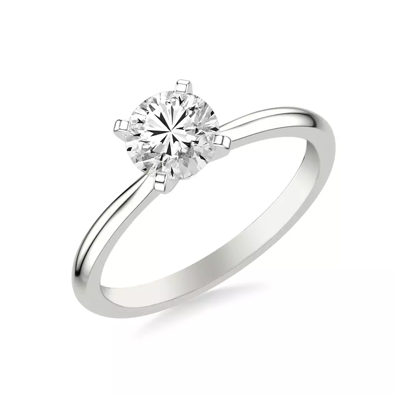 Platinum Timeless Solitaire Engagement Ring