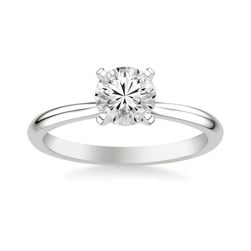 Platinum Timeless Solitaire Engagement Ring