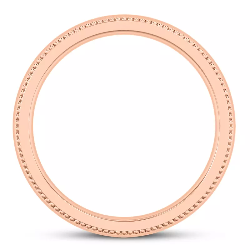 14K Rose Gold Carina Men's Wedding Band
