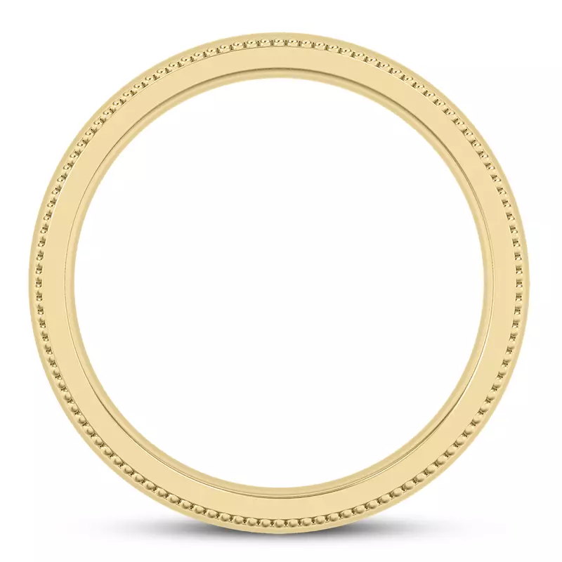 18K Yellow Gold Carina Men's Wedding Band
