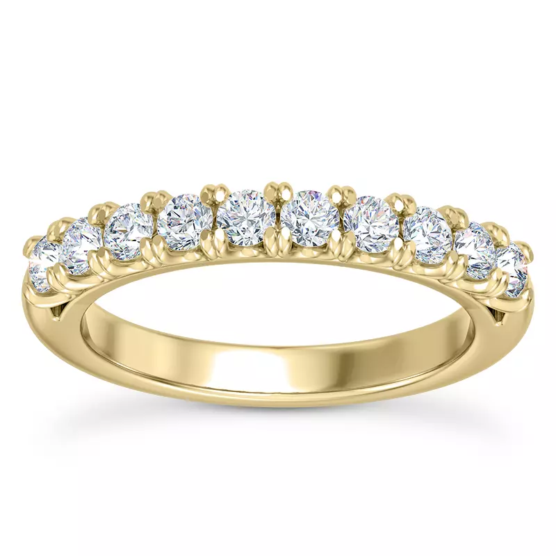 14K Yellow Gold Sala Diamond Band