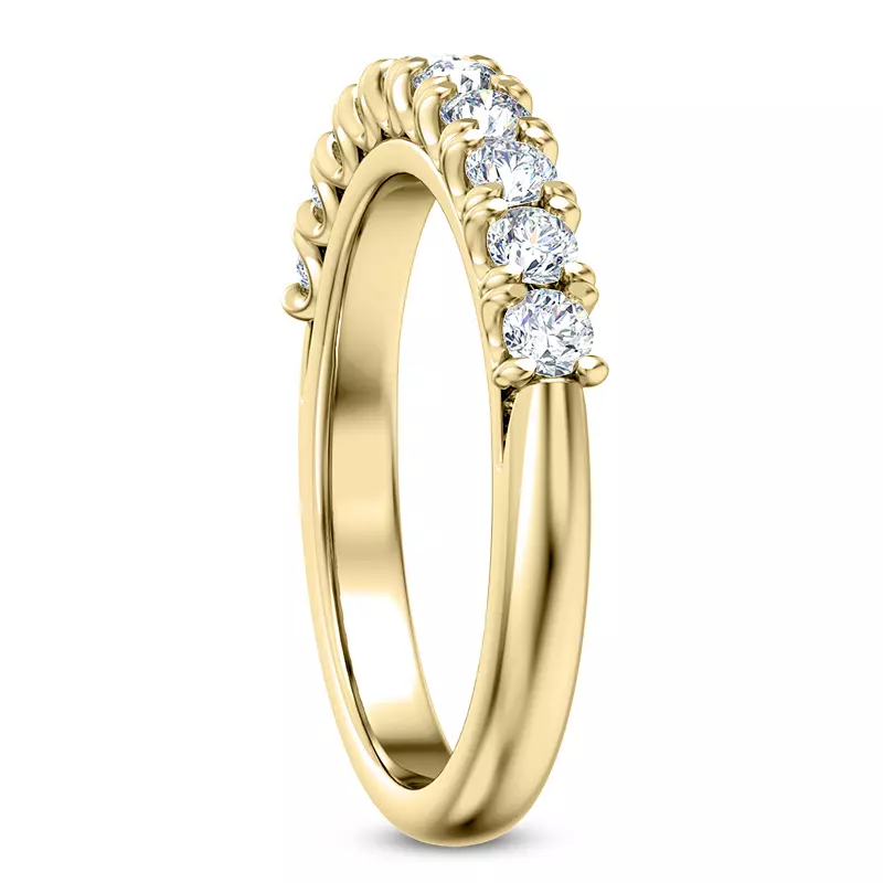 14K Yellow Gold Sala Diamond Band