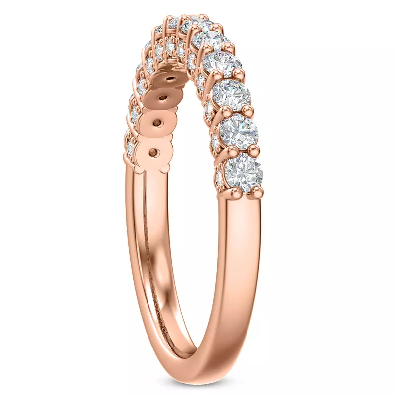 14K Rose Gold Sano Lab Band