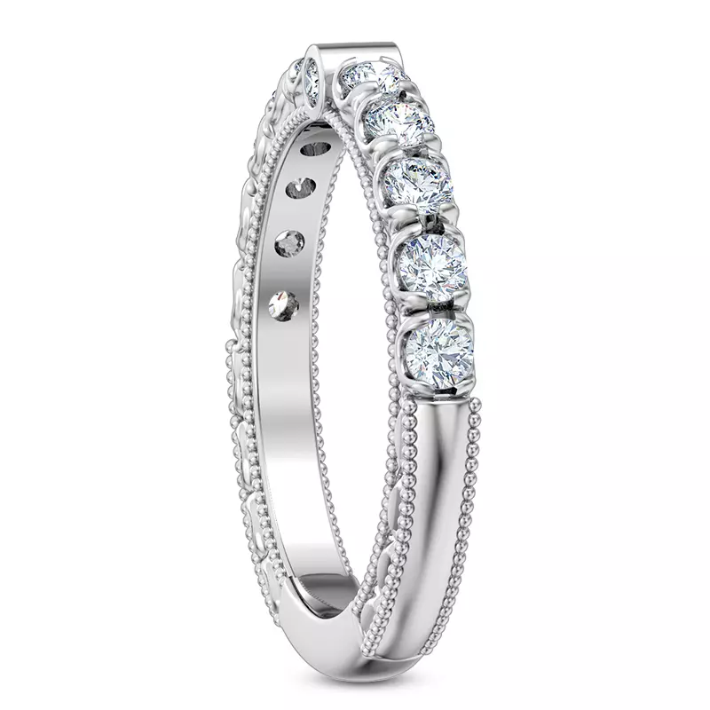 Platinum Abbe Diamond Band