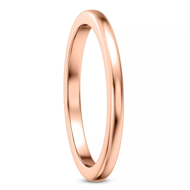 14K Rose Gold Solo Band