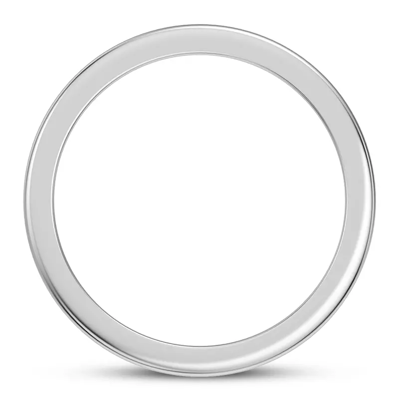 14K White Gold Solo Band