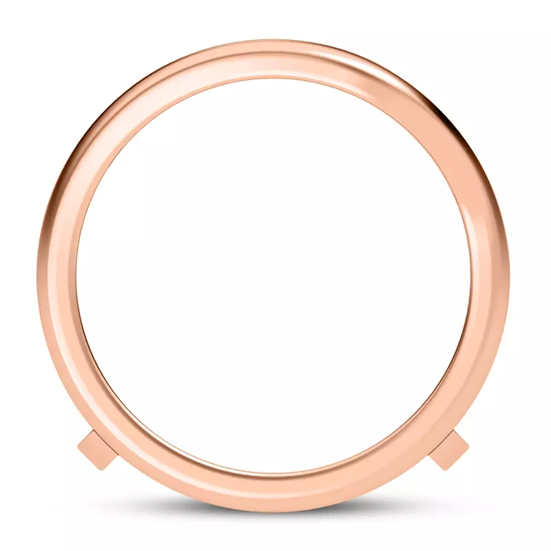 14K Rose Gold Mona Curved Enhancer