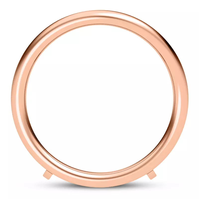 14K Rose Gold Myra Curved Enhancer
