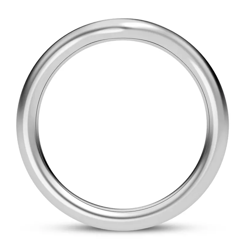 Platinum Vesper Curved Band