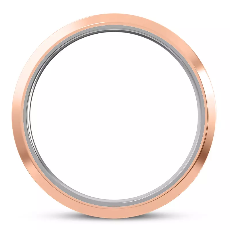 14K Rose Gold Auriga Men's Wedding Band