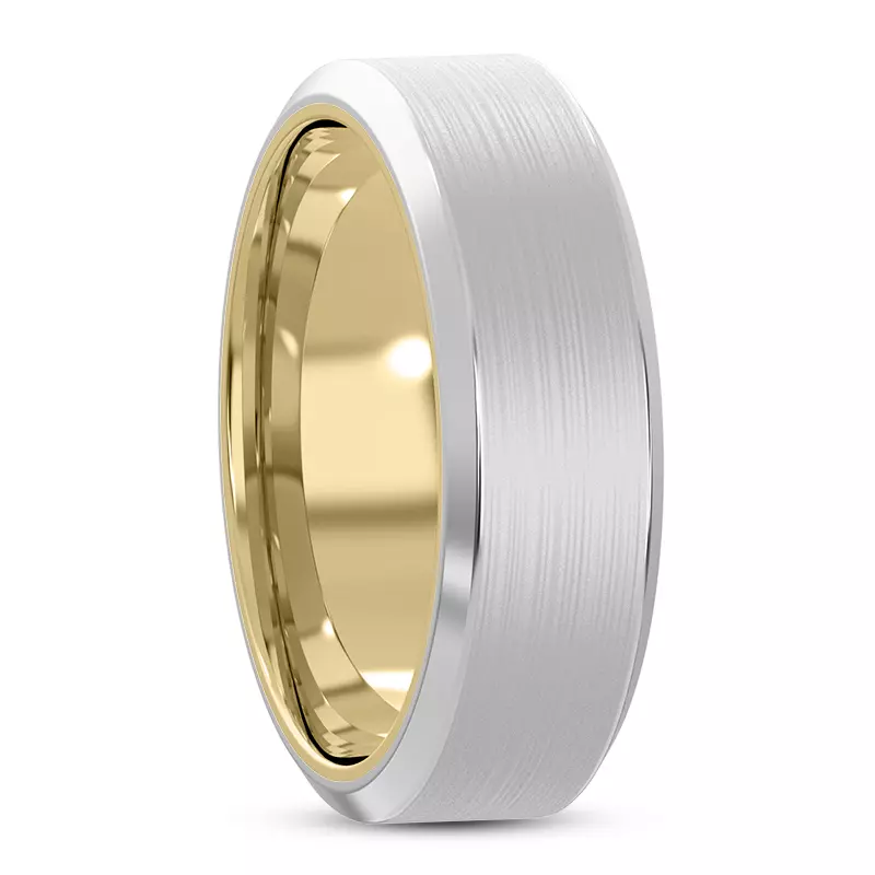 18K Yellow Gold Auriga Men's Wedding Band