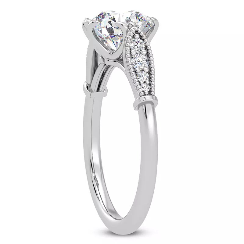 Platinum Carina Diamond Engagement Ring