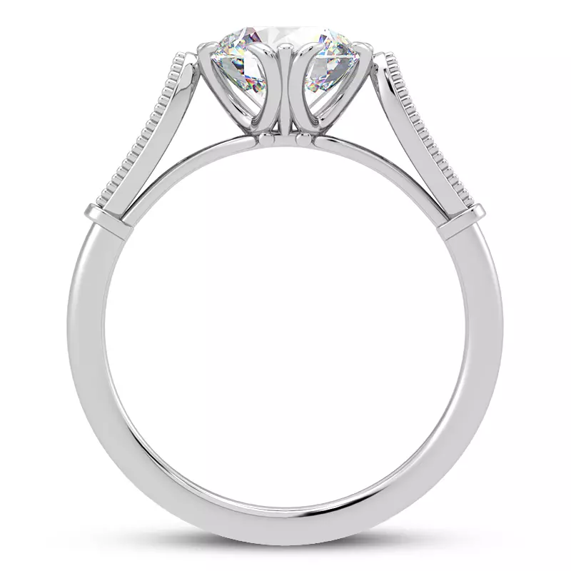Platinum Carina Diamond Engagement Ring