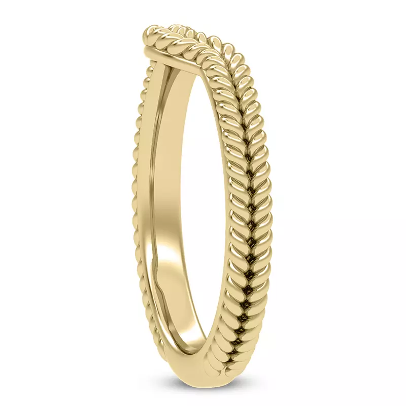 14K Yellow Gold Lyra Band