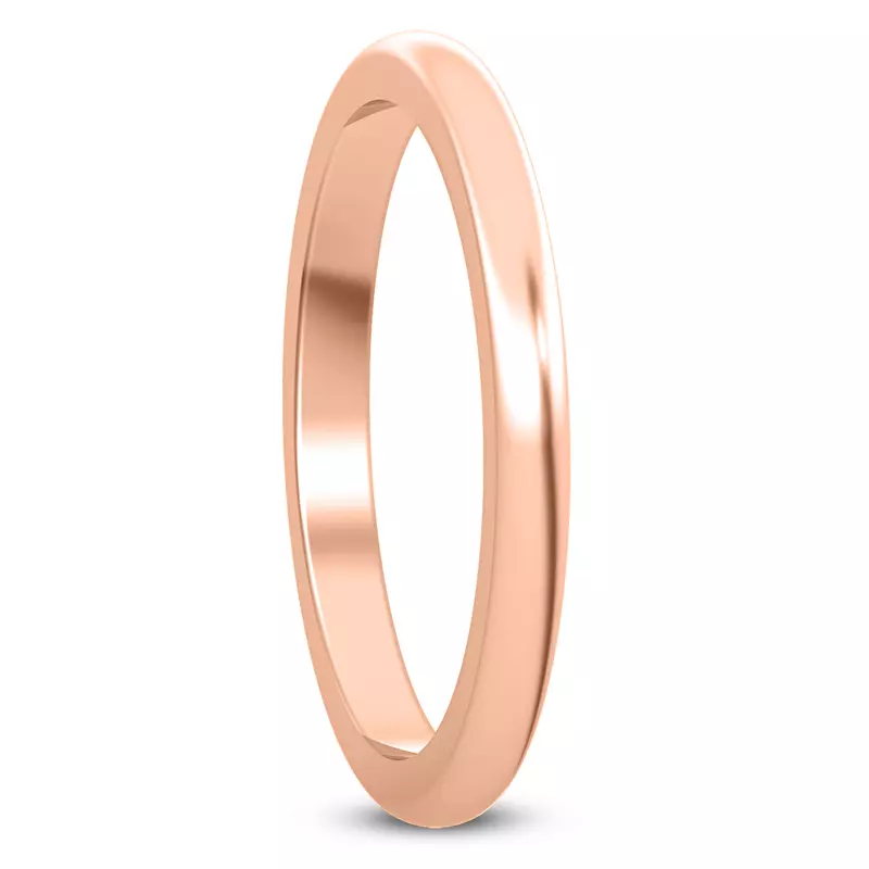 14K Rose Gold Grus Band