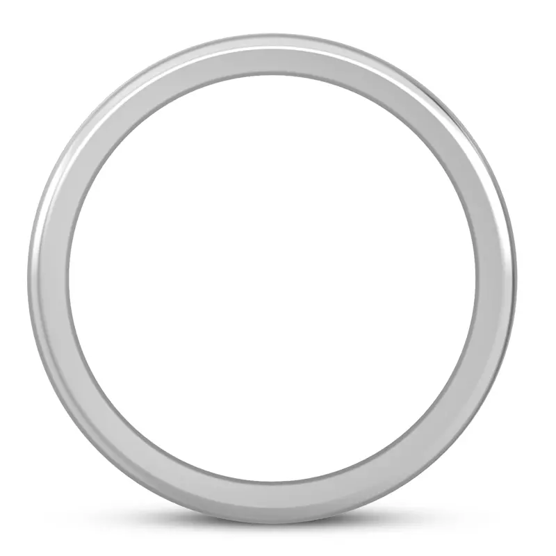 18K White Gold Grus Band