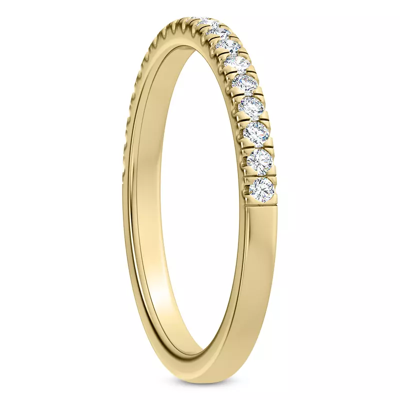 14K Yellow Gold Alka Pave Band