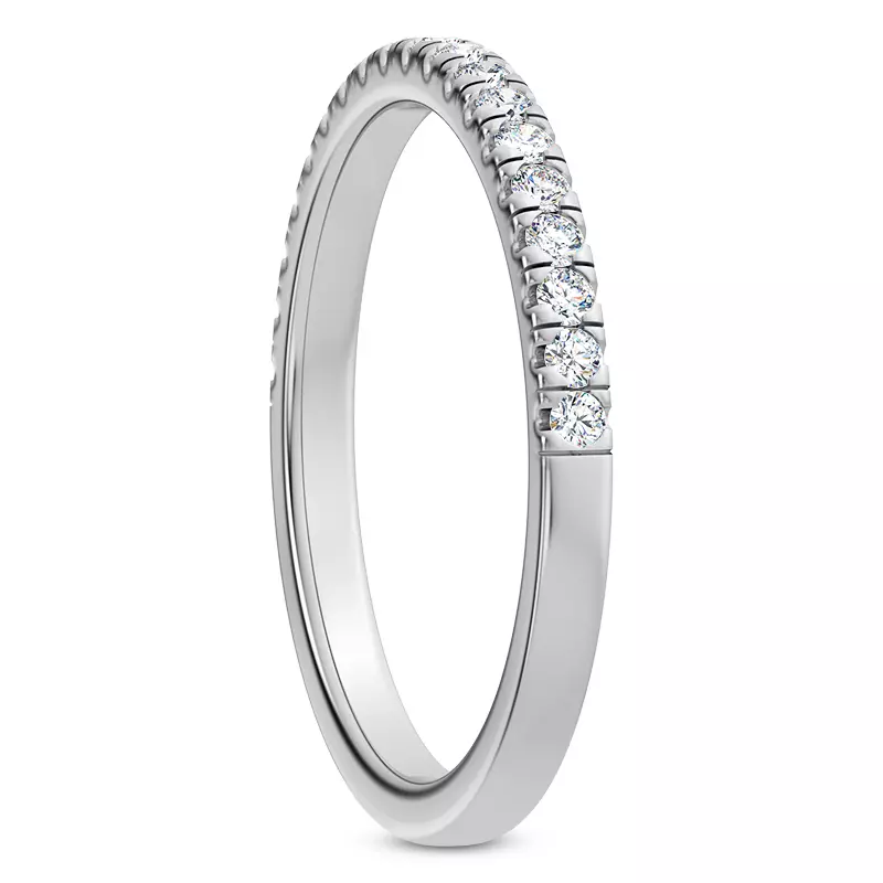 Platinum Alka Pave Band