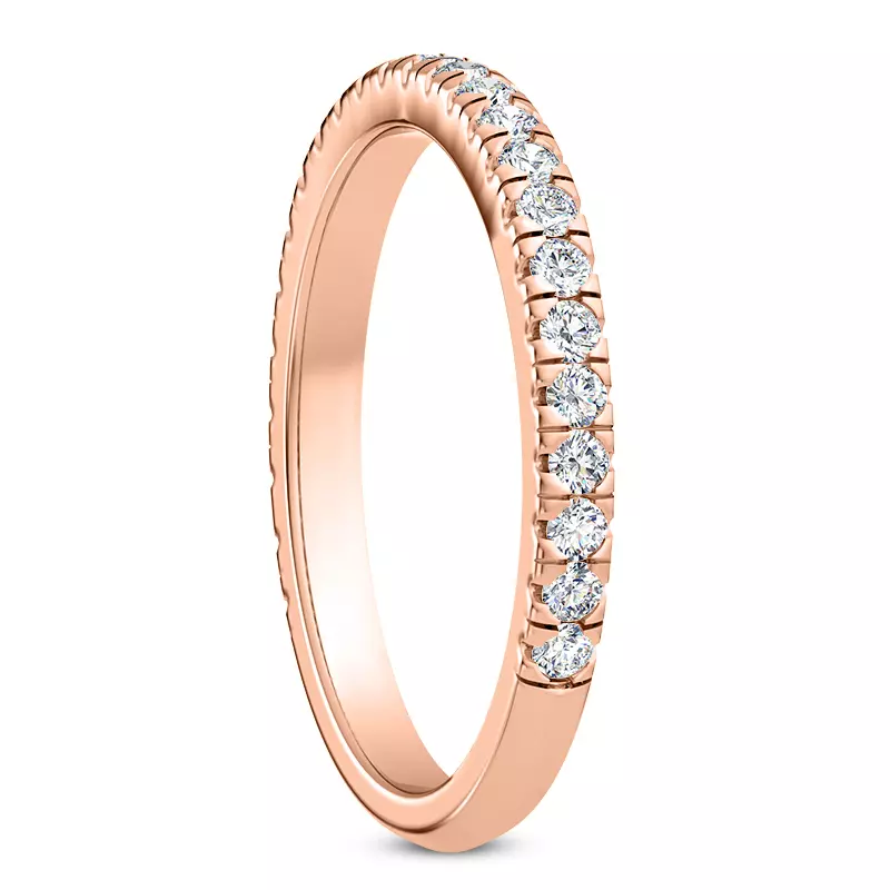 14K Rose Gold Delores Diamond Band