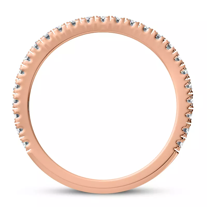 14K Rose Gold Delores Diamond Band