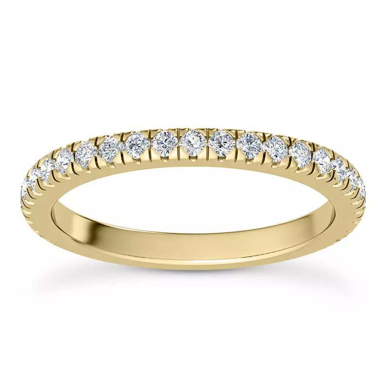 18K Yellow Gold Delores Diamond Band