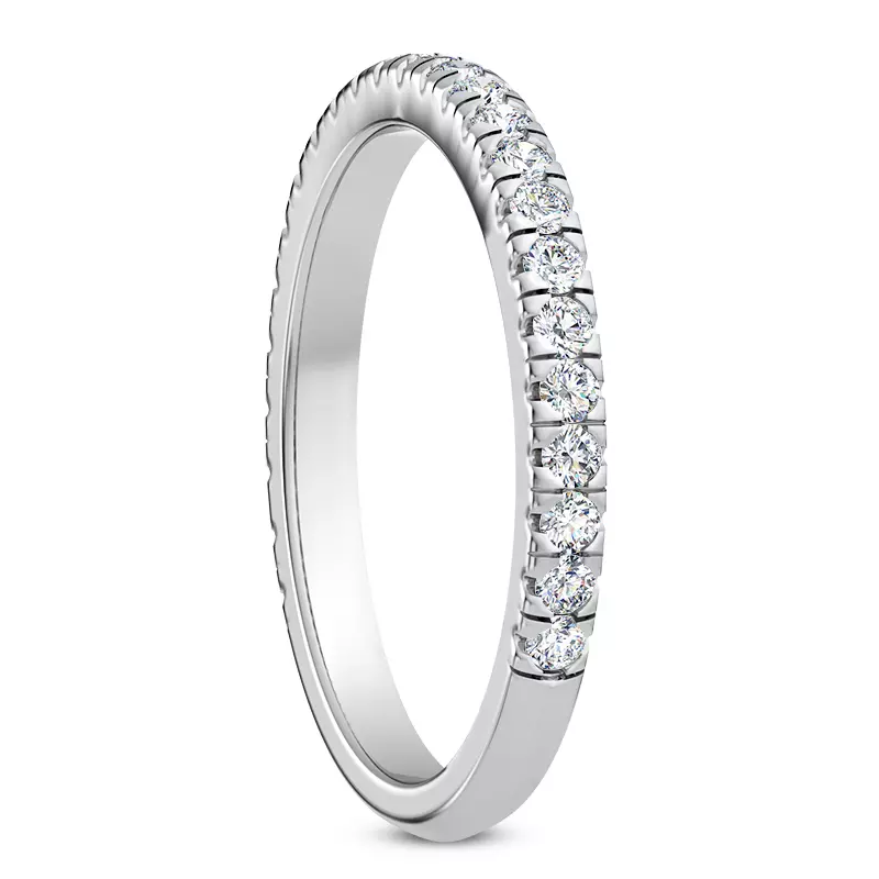 Platinum Delores Diamond Band
