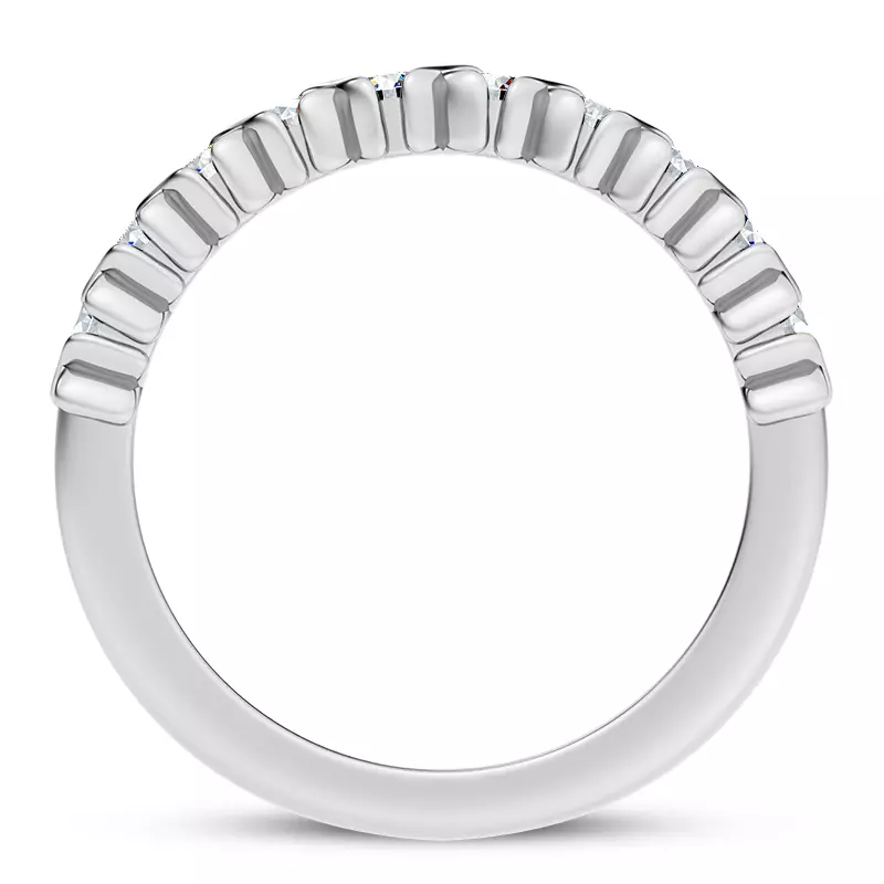 18K White Gold Rave XO Diamond Band