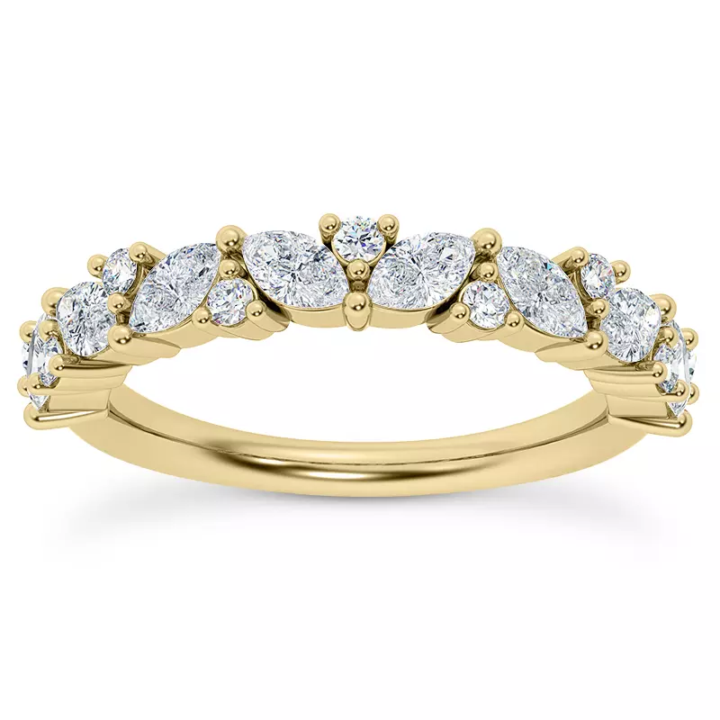 14K Yellow Gold Maia Diamond Band