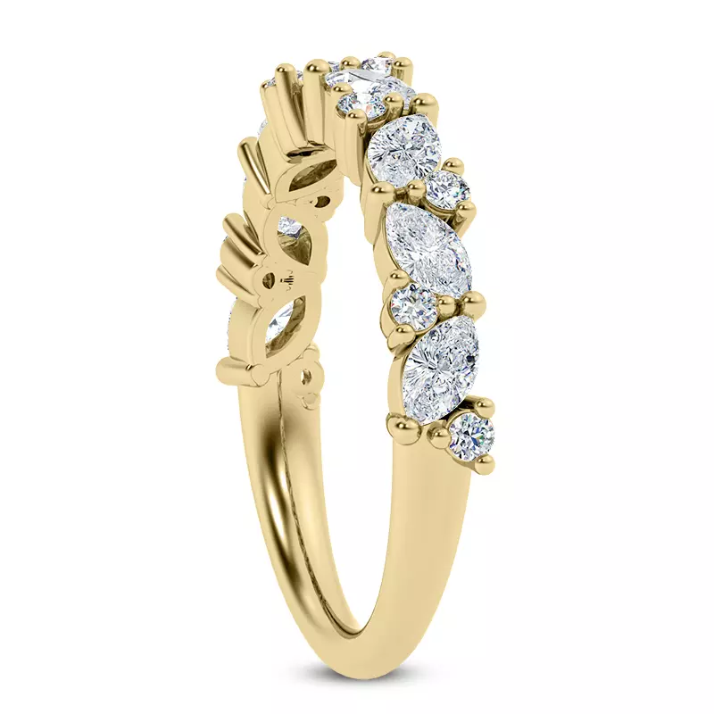 14K Yellow Gold Maia Diamond Band