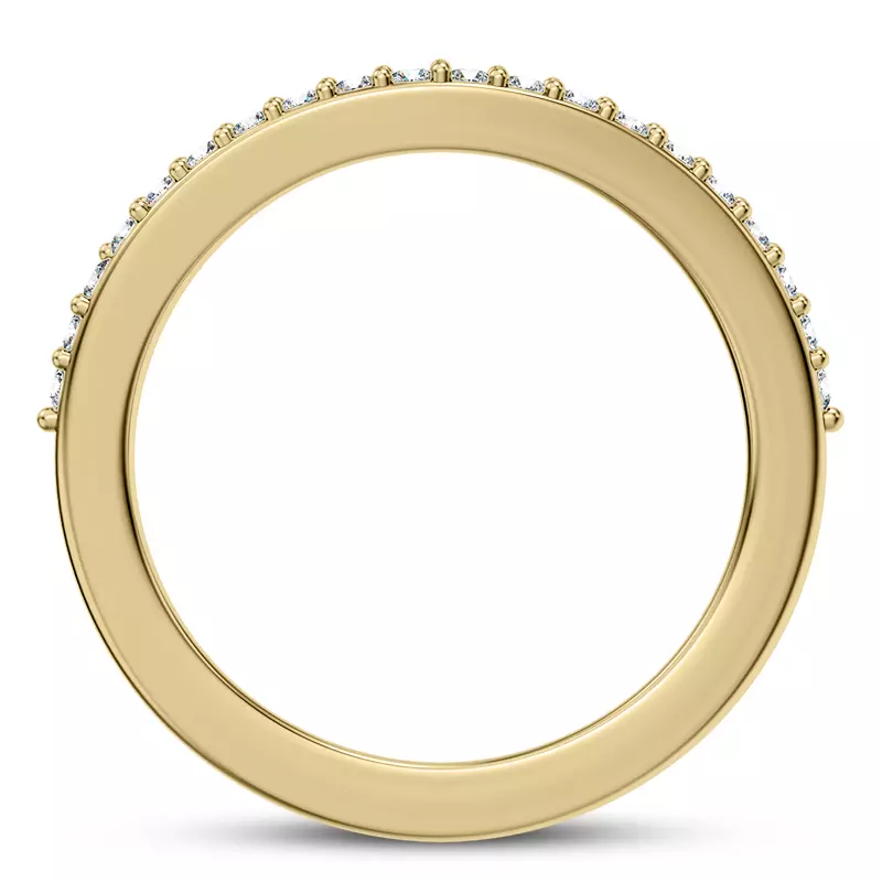 18K Yellow Gold Maka Diamond Band